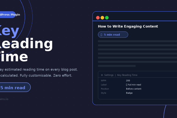 read time plugin